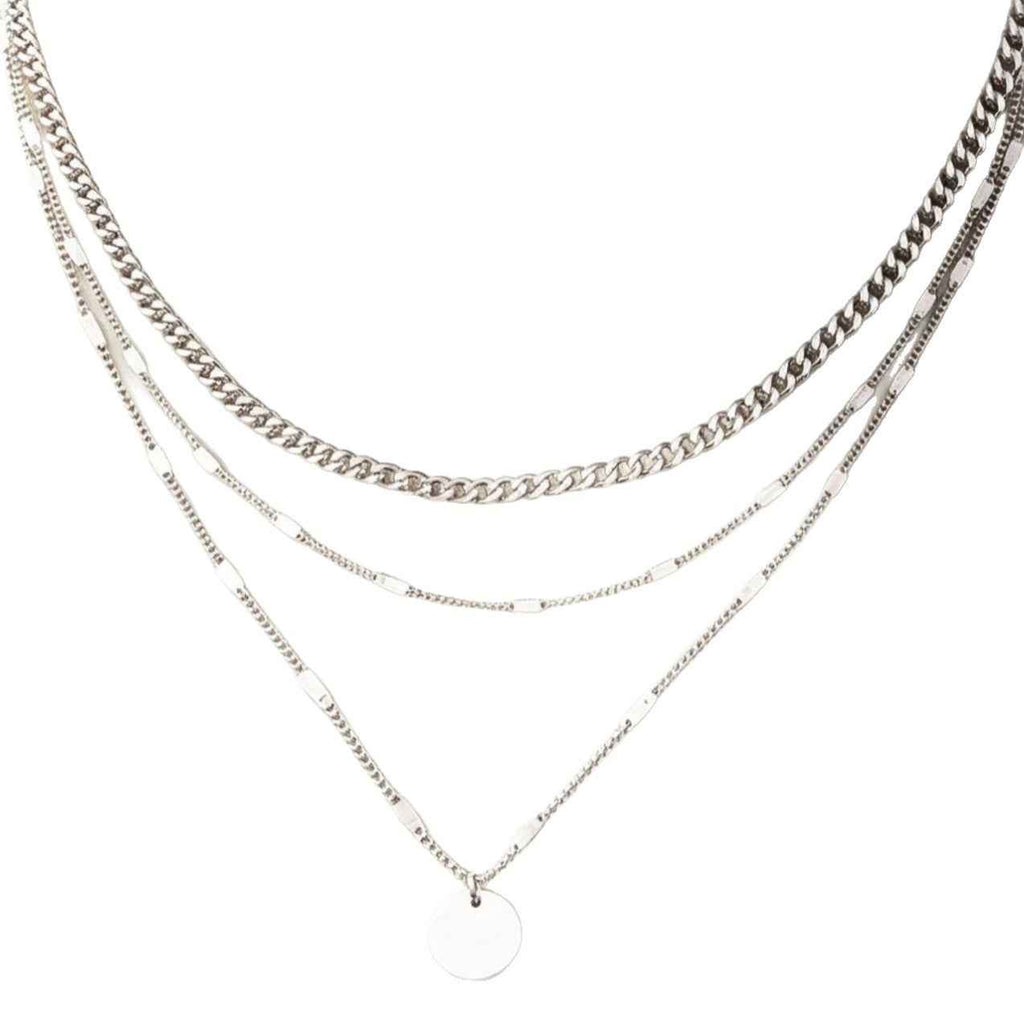 Multilayer Fashionable Versatile Necklace For Layered Styling
