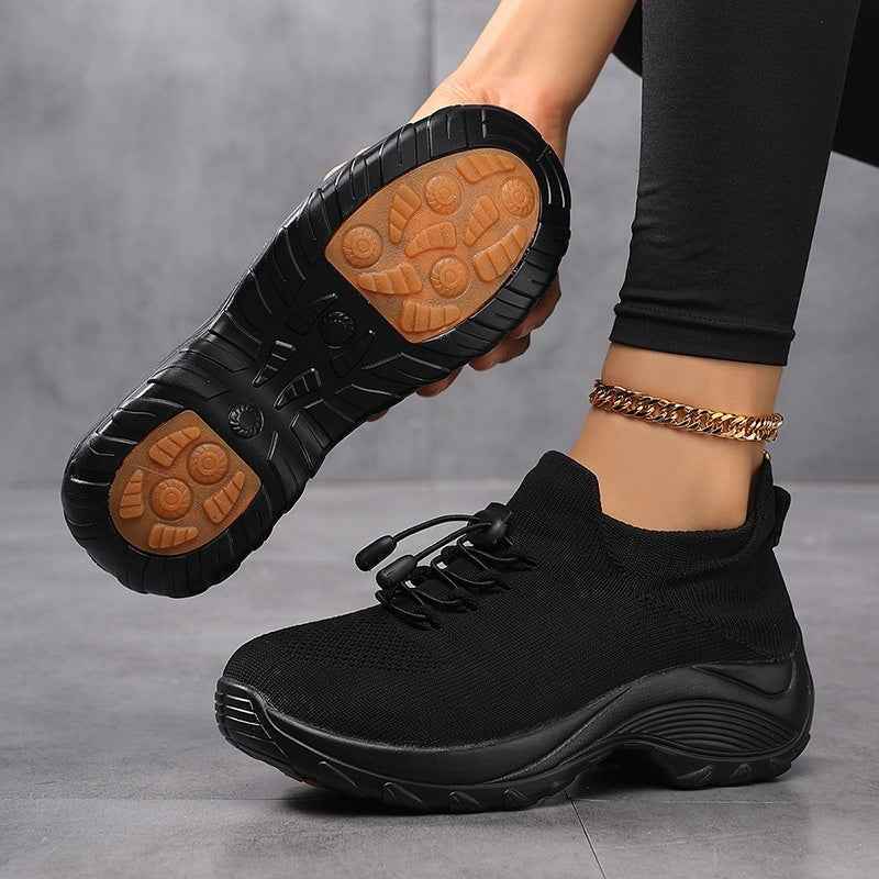 Rocker Sole Flyknit Sneakers — 7 Colours, EU 35–45