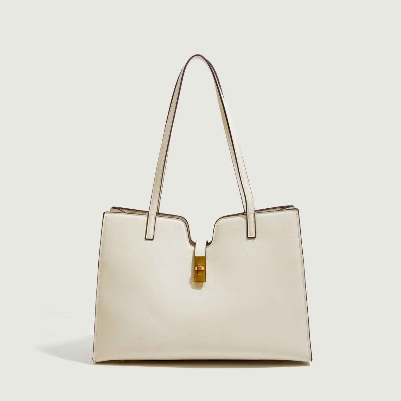 Urban Minimalist Tote Bag — Large Capacity with Double Straps