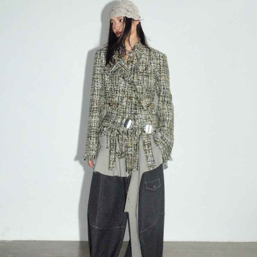 Structured Thick Coat – Regular Sleeve, Apricot