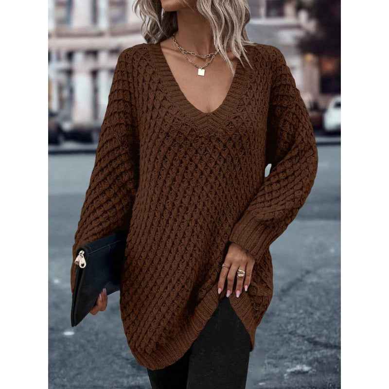 Women's Ultra-Thin Extra-Long Sleeve Strap Sweater — 5 Colours