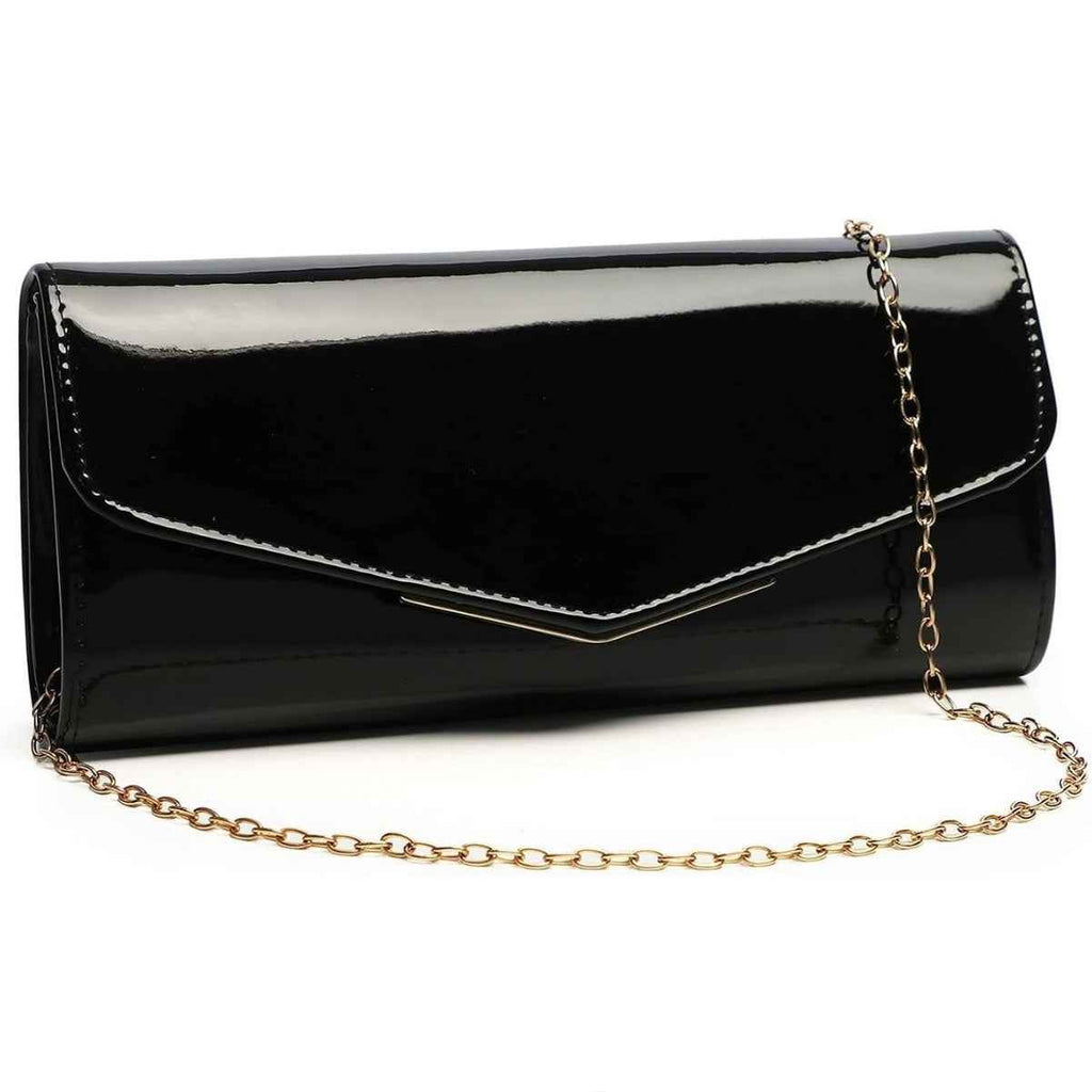 PU Chain Envelope Crossbody Bag — Urban Minimalist Style