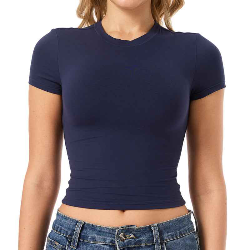 Tight-fitting Quick-drying Short-sleeve T-shirt Casual Top