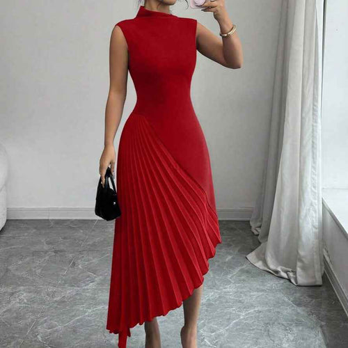 Asymmetric Sleeveless Casual Holiday Dress For Women