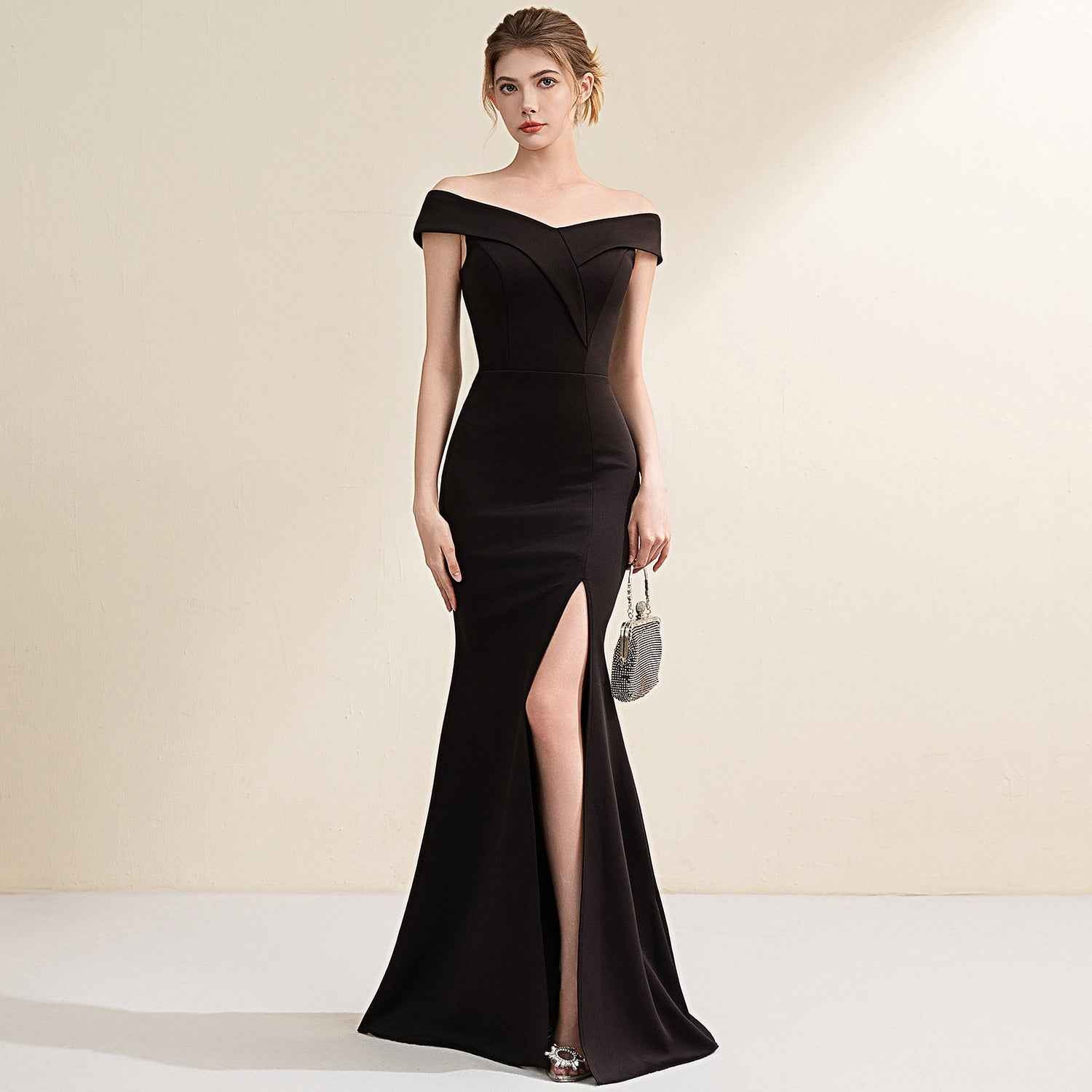 Host Evening Banquet Fishtail Long Dress