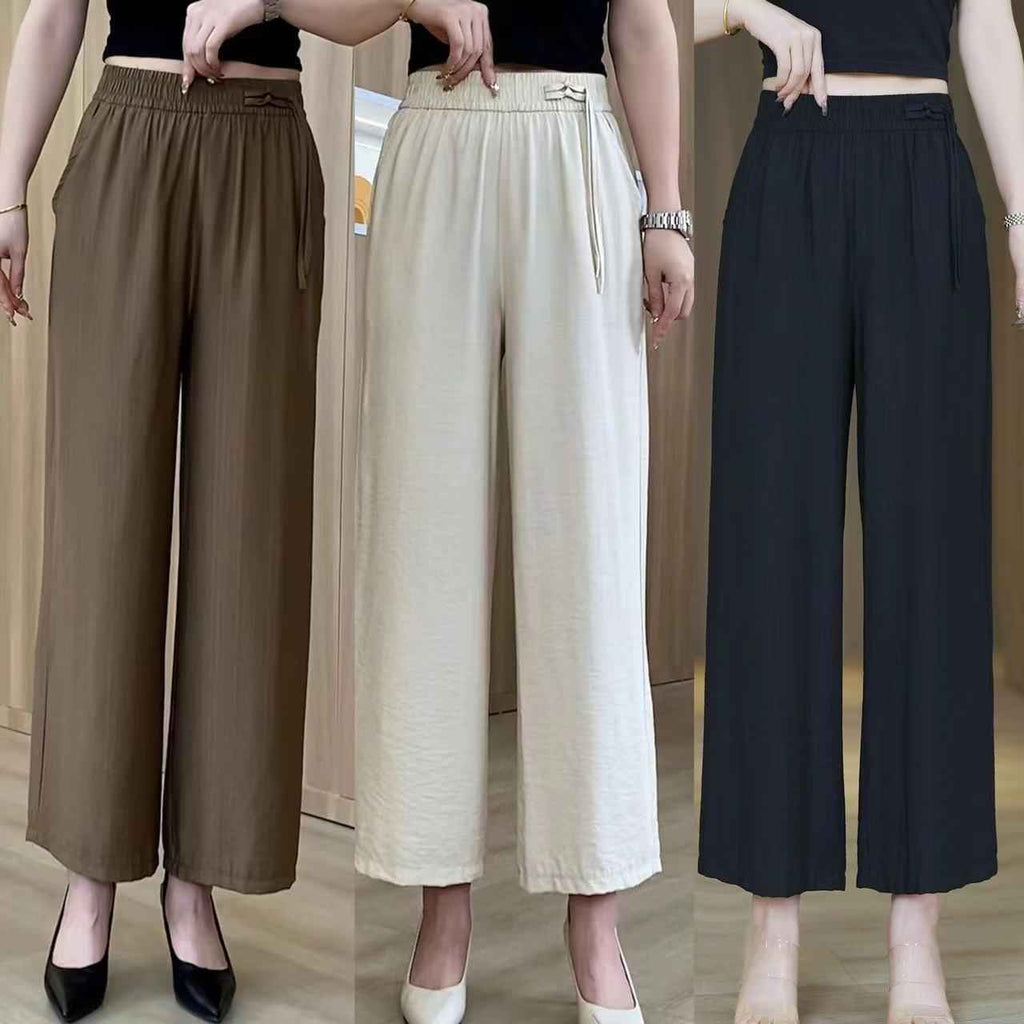 Summer New Chinese-style Capri Pants For Women