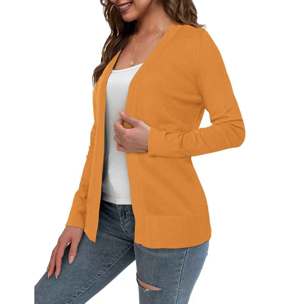 Loose Knitted Cardigan Coat – Casual All-Match Style