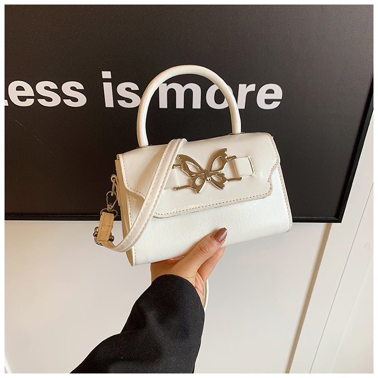 PU Leather Patchwork Square Tote Bag
