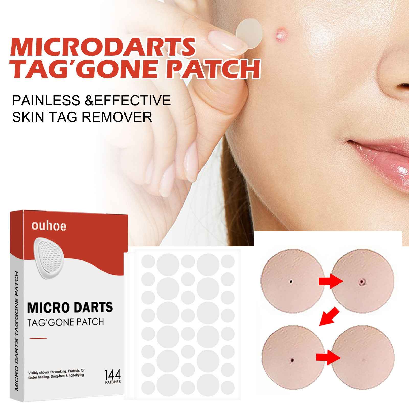 Purifying Face Patches – 144 pcs