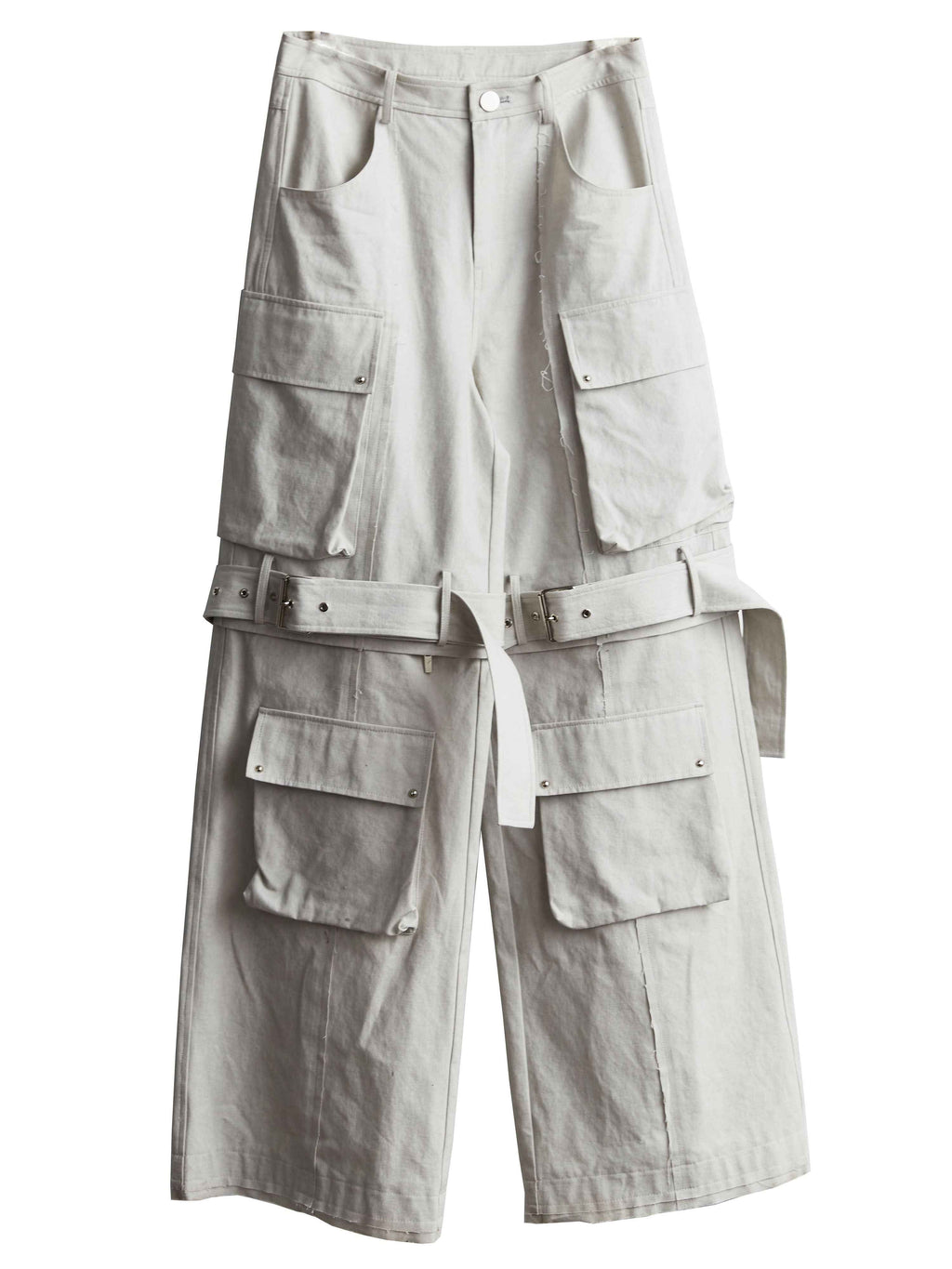 Minimalist Cotton Work Trousers