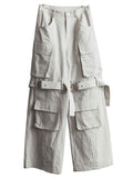 Minimalist Cotton Work Trousers