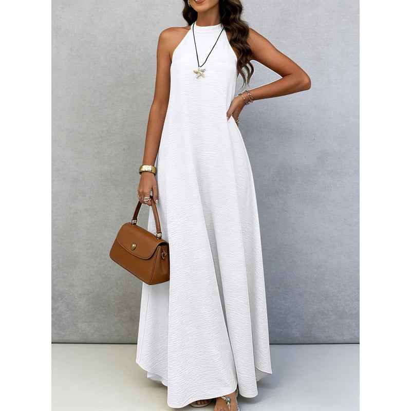 Women's Sleeveless A-Line Maxi Dress