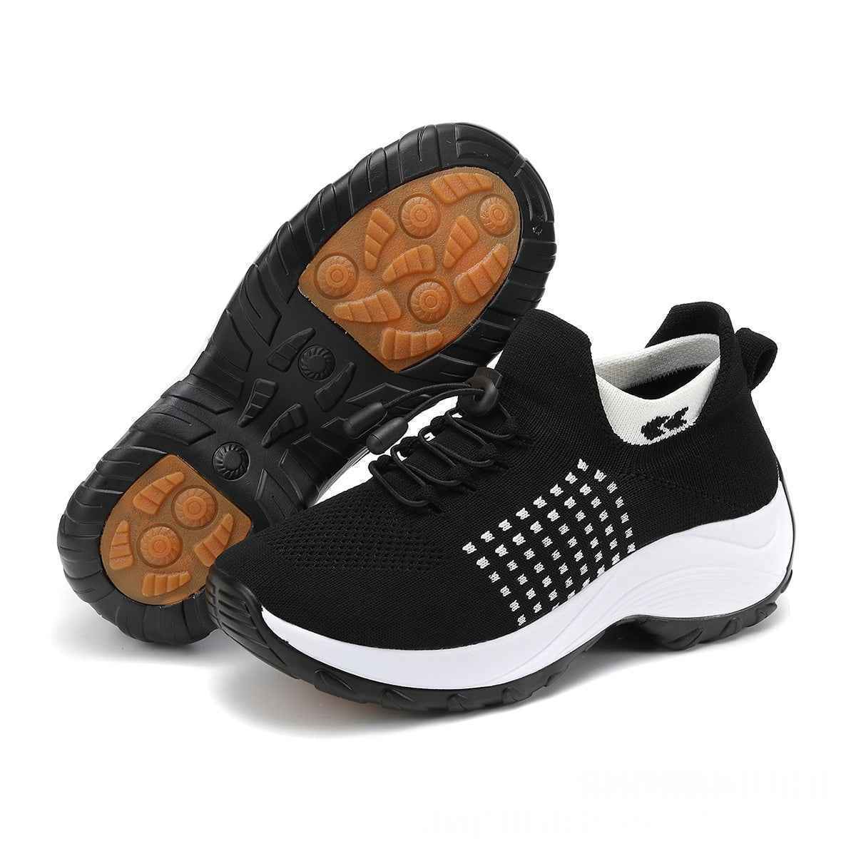 Rocker Sole Flyknit Sneakers — 7 Colours, EU 35–45