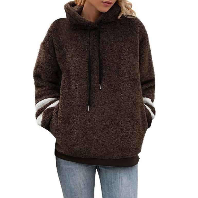 Women's Fleece Pullover Hoodie with Pockets