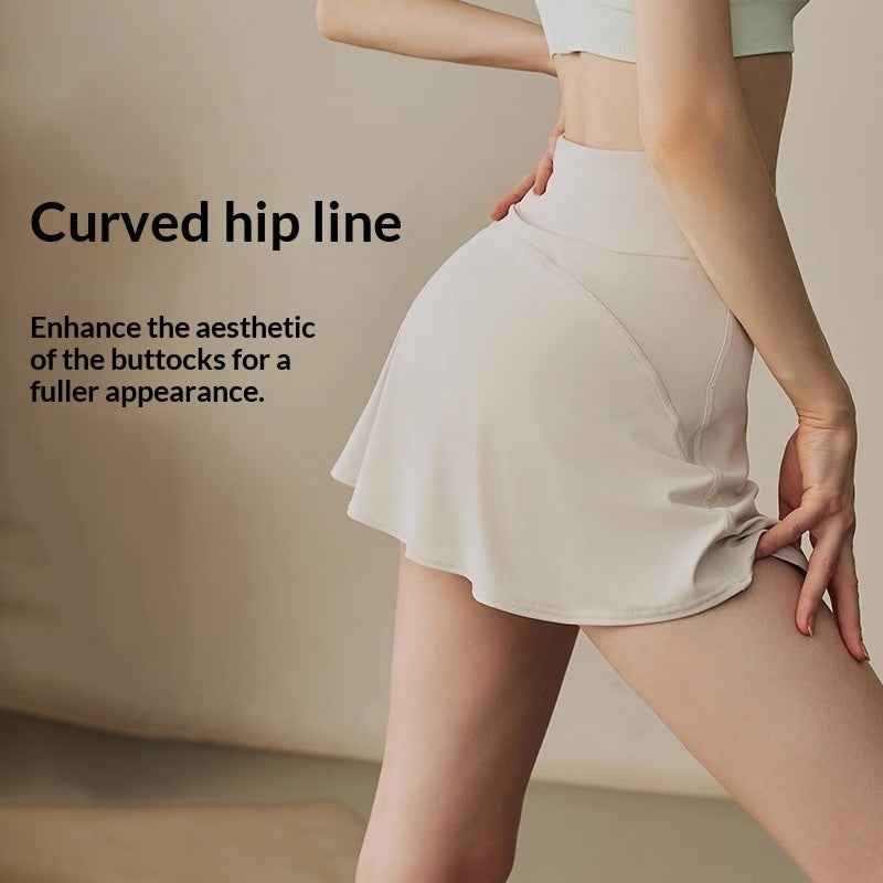 Plus-size Yoga Skirt-pants Set