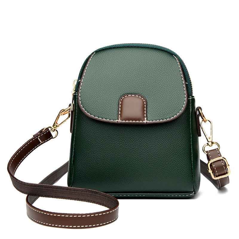Oval PU Crossbody Bag — 5 Colours, 2 Strap Styles