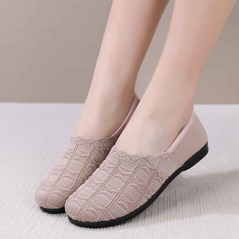 Flyknit Slip-On Sneakers — Breathable, Lightweight, 4 Colours