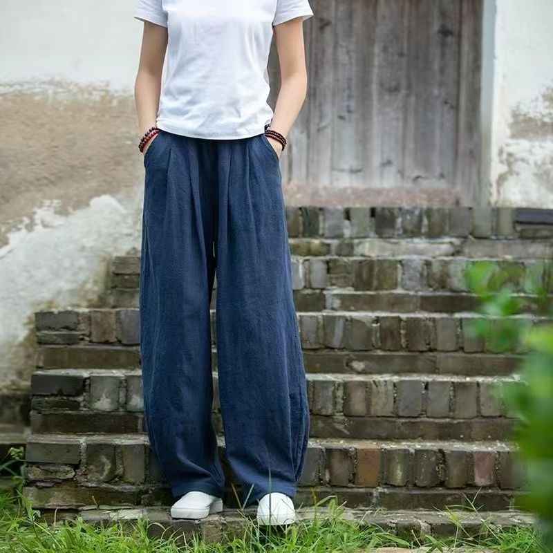 Women's Bloomer Pants – Elegant Commuter Style, Full Length
