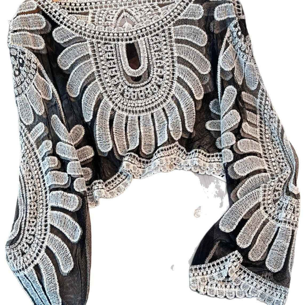 Women's Sheer Beach Cardigan Top — Lightweight Cover-Up