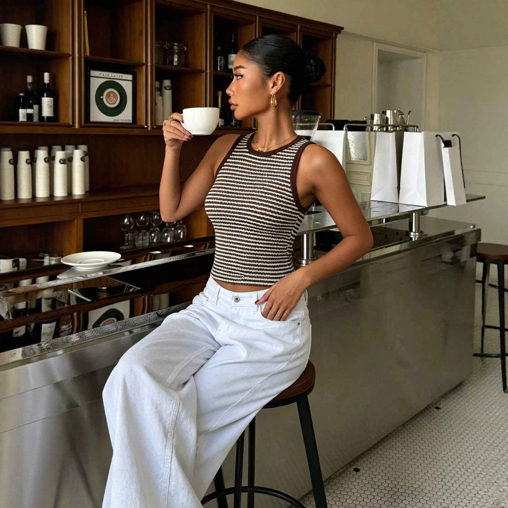 Womens European And American Casual-style Base Layer