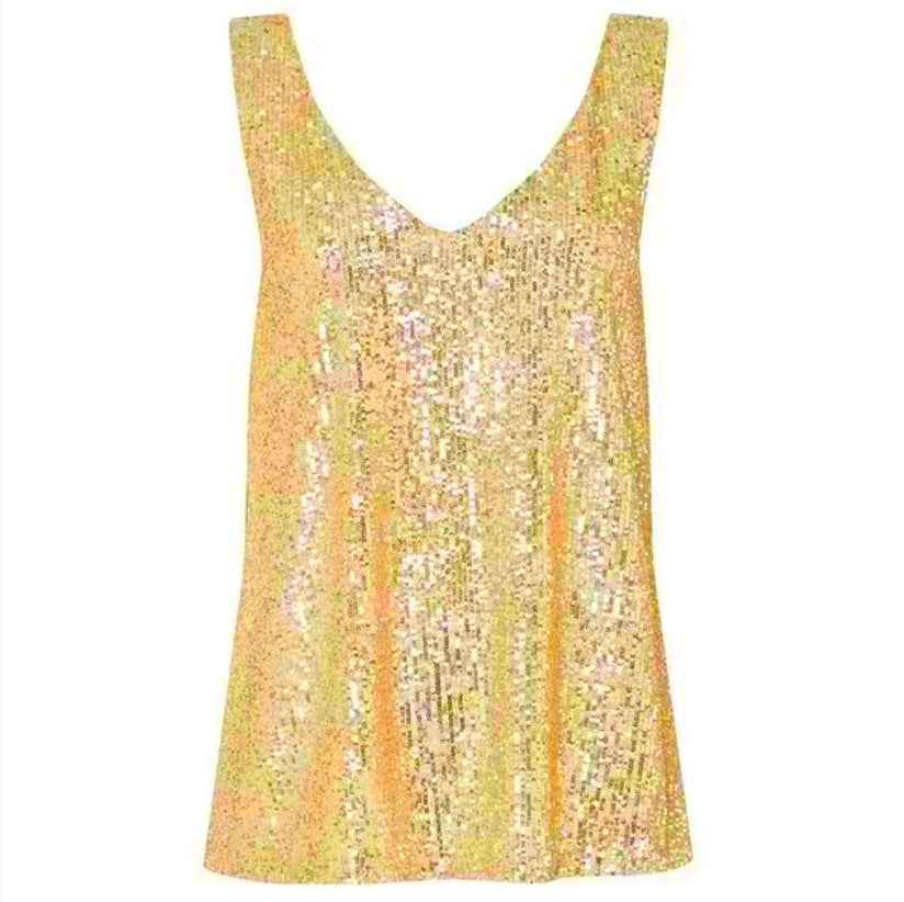 Women's Outerwear Sequin Top Camisole