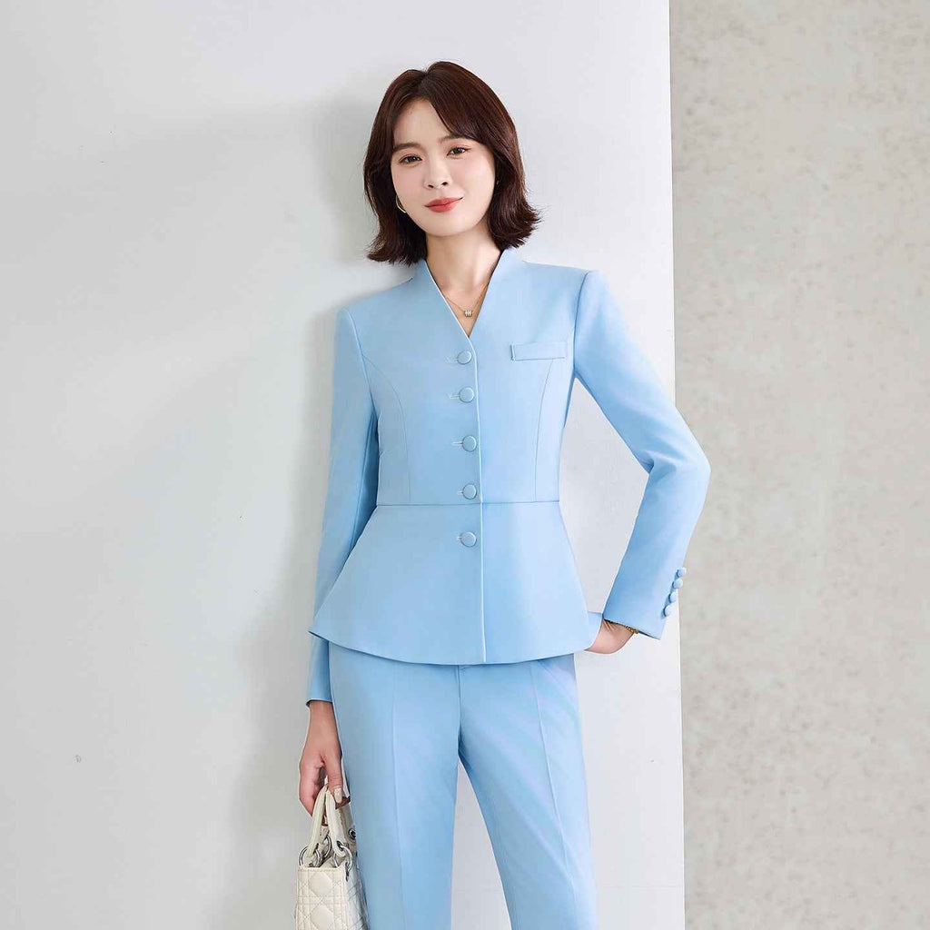 Collar Chanel-Style Suit