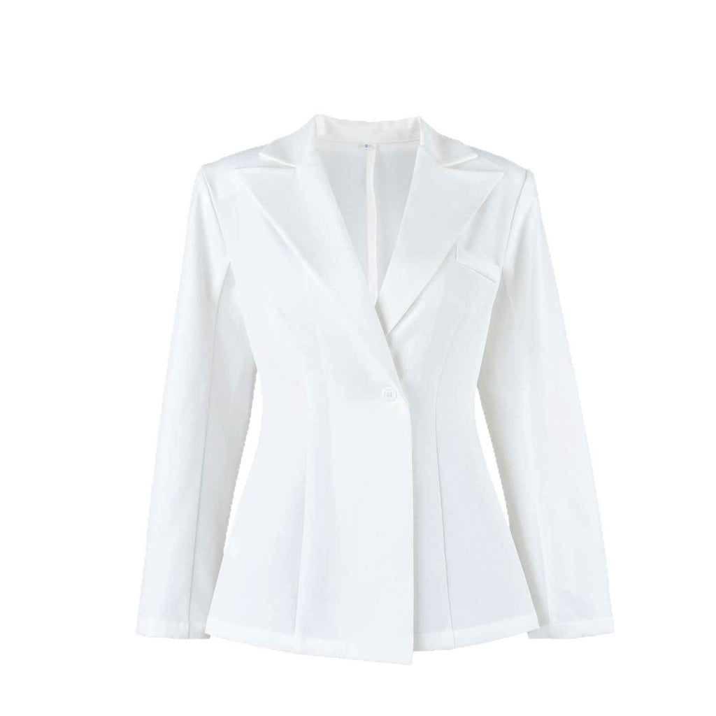 Retro Lapel Fashionable And Elegant Long-sleeve Blazer