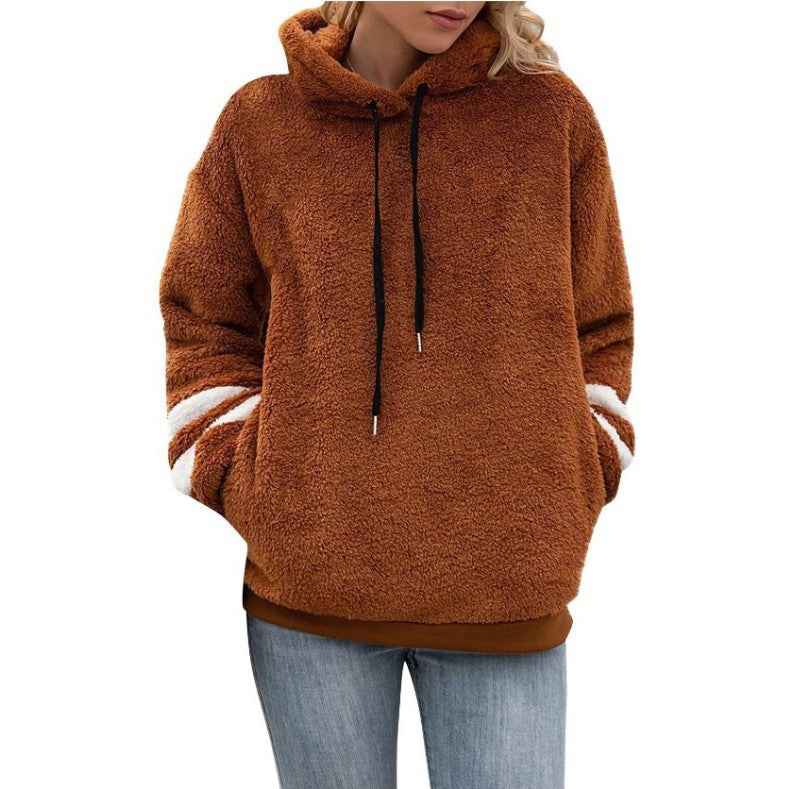 Women's Fleece Pullover Hoodie with Pockets