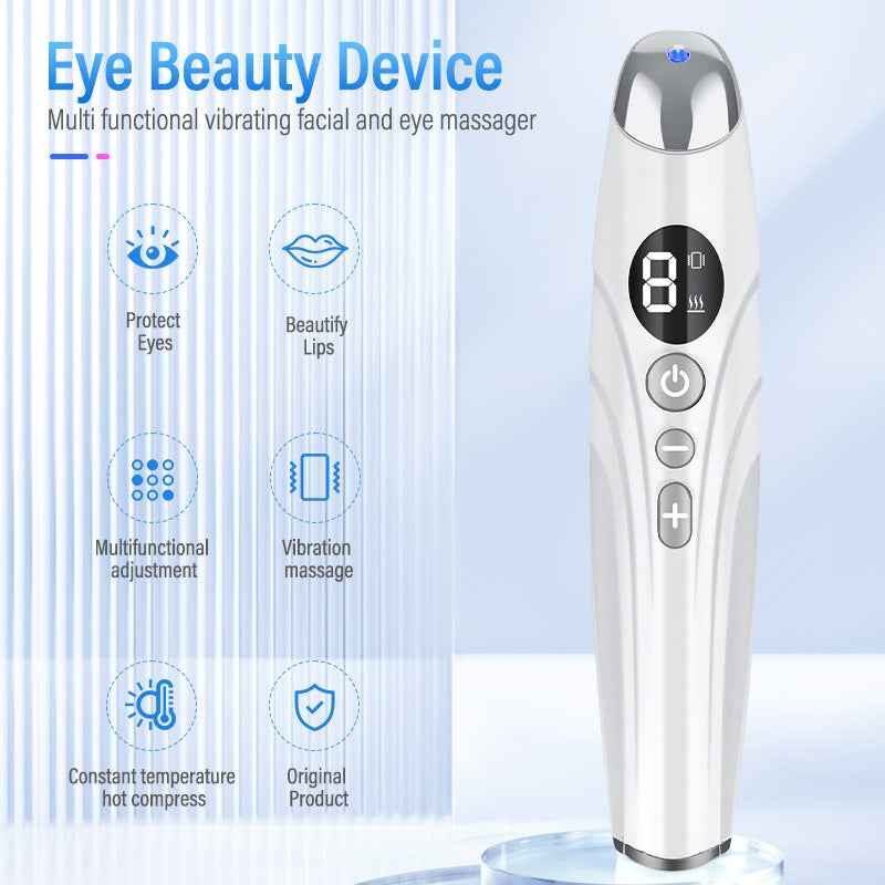 Vibrating Eye Massager – Anti-Puffiness & Dark Circle Relief Device