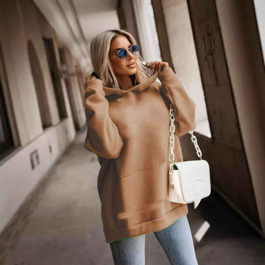 Loose-Fit Hooded Sweatshirt