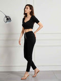 Women's High-Waist Slim-Fit Stretch Jeans — Enzyme Washed