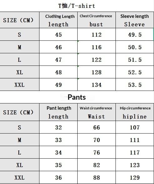 Women's Blue Long-Sleeve Top and Shorts Set - S to 2XL top and shorts measurements in cm