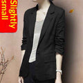 Cotton-Linen Blazer — Relaxed Casual Suit Jacket
