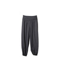 Women's High-Waist Retro Striped Harem Pants — Gray, S–L