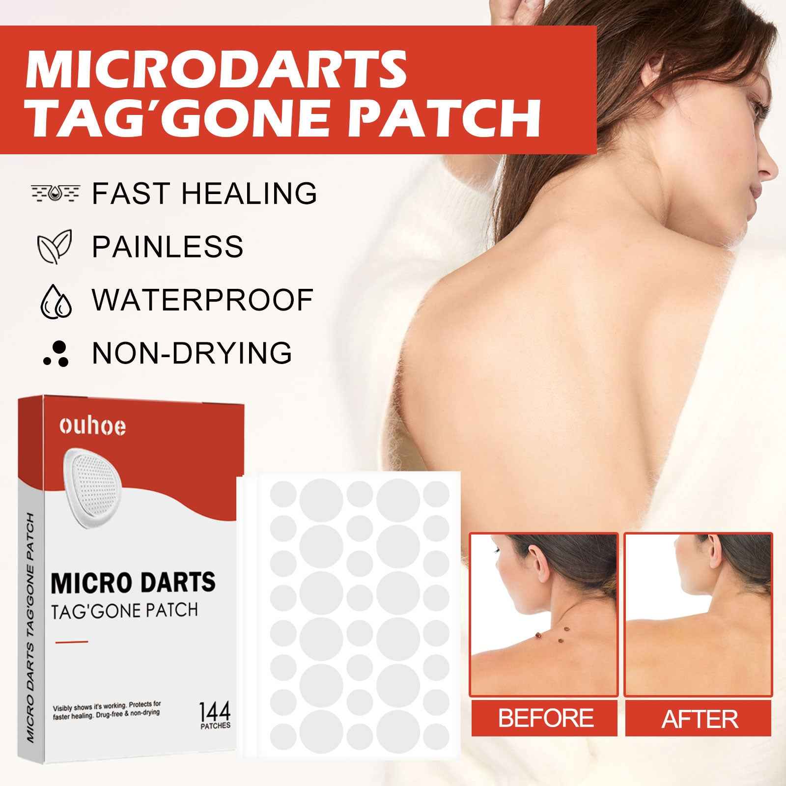 Purifying Face Patches – 144 pcs