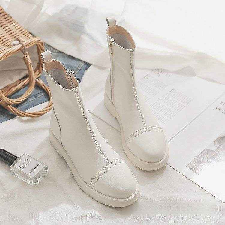 Women's Pointed-Toe Stretch Boots – Sleek All-Season Style
