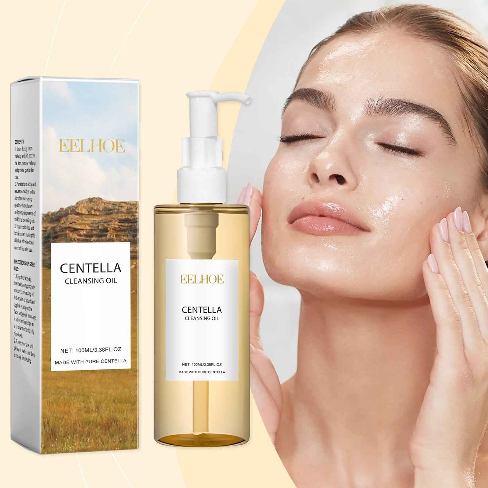 Centella Asiatica Makeup Remover Oil – Lightweight Formula 100ml