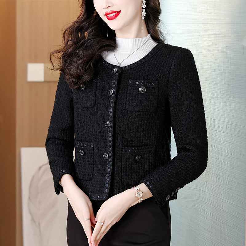 Women's Wool-blend French-chic Coat