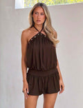 Figure-flattering Vacation-style Dress For Women