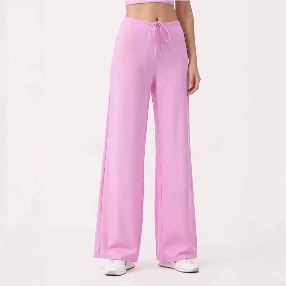 High-Waist Straight-Leg Yoga Pants