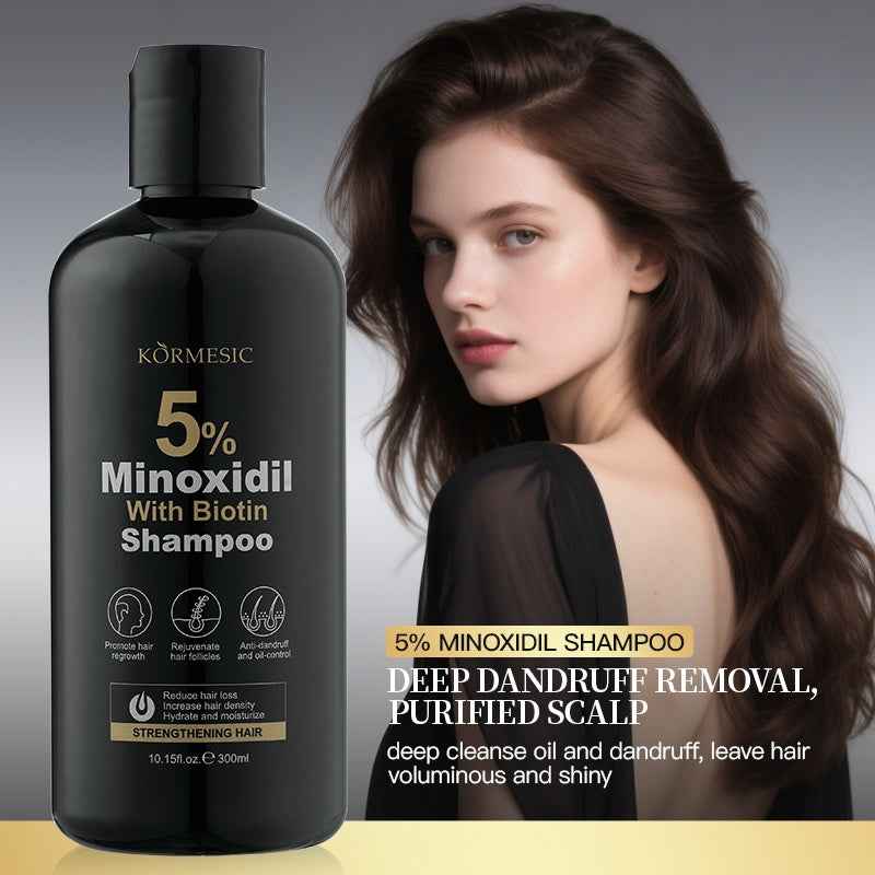 KORMESIC Minoxidil Shampoo – 300ml Hair Growth & Thickening Shampoo