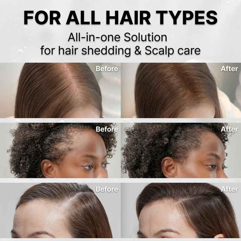 Hair Care Serum with Built-in Brush Applicator