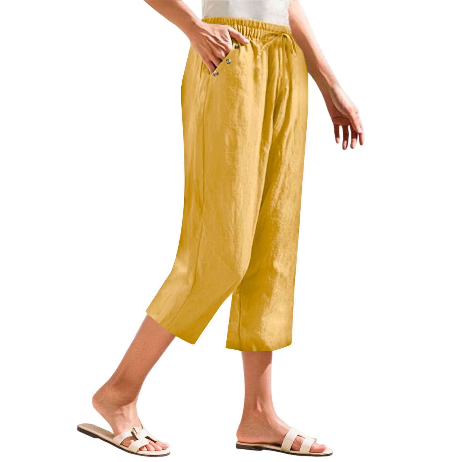 Solid-color Versatile Loose-fit Figure-flattering Lightweight