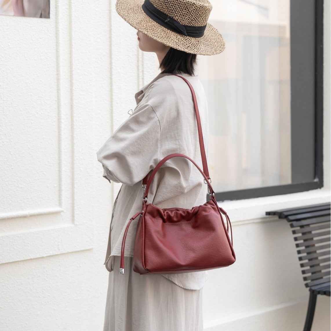 Handbag Versatile And Trendy Can Be Worn As A Shoulder Bag Or Crossbody