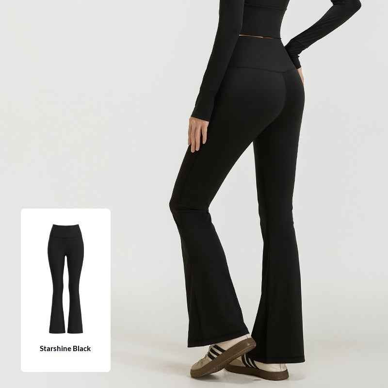 Women's Flared Yoga & Pilates Bell-Bottom Pants