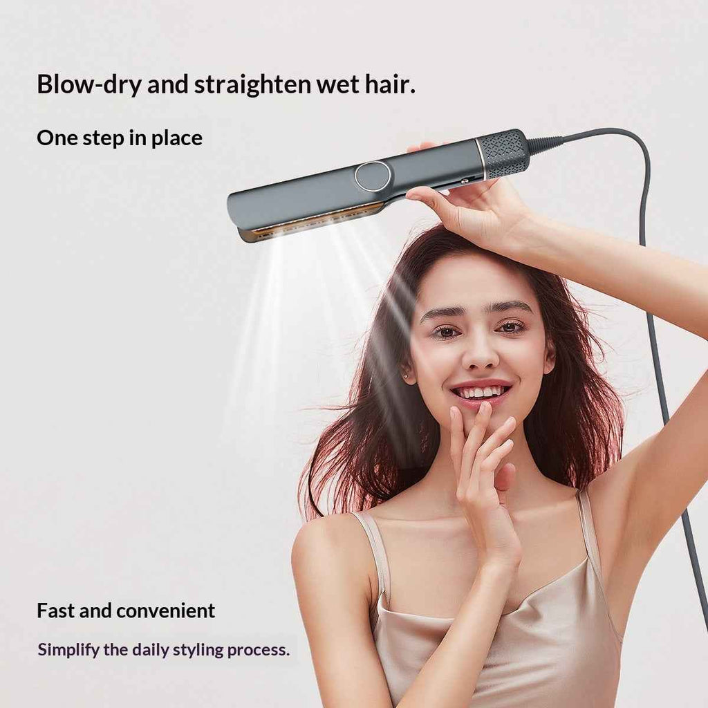 3-in-1 Hair Dryer & Straightener Comb
