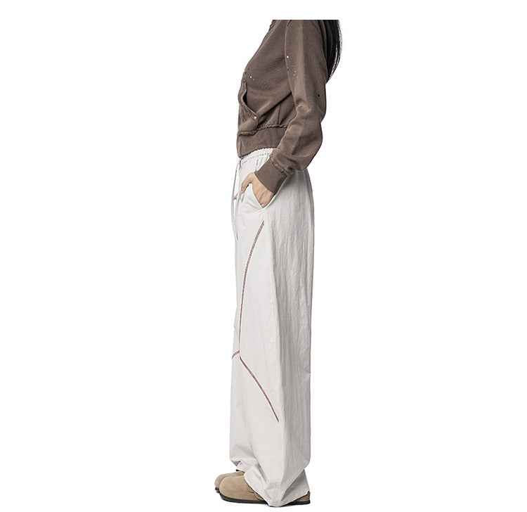Americanstyle Straight Leg Casual Pants Summer