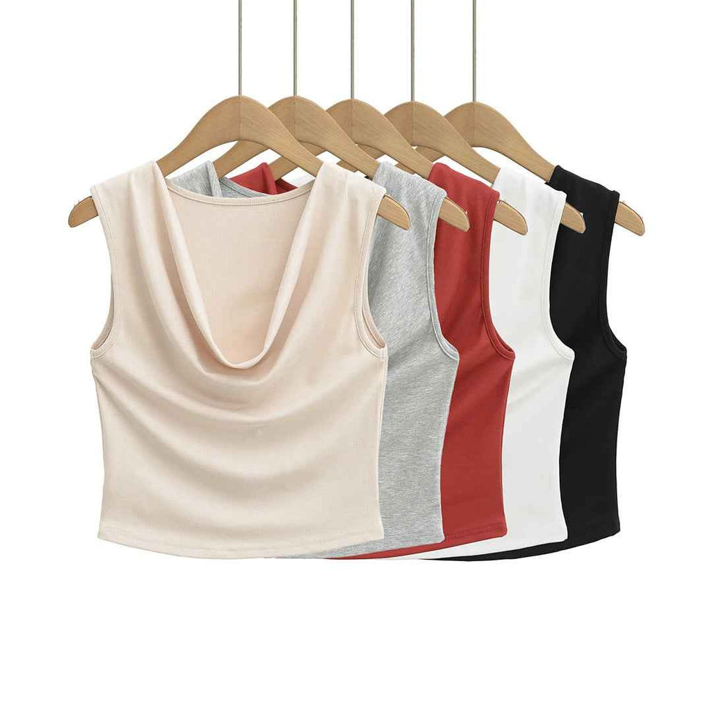 Summer Slim-fit Sleeveless Top