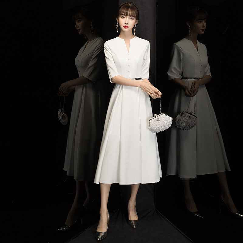 High-Waist Mesh Midi Dress – Multi-Style