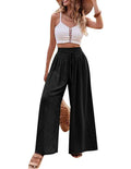 Mid-Waist Drawstring Ankle Trousers – 3D Texture